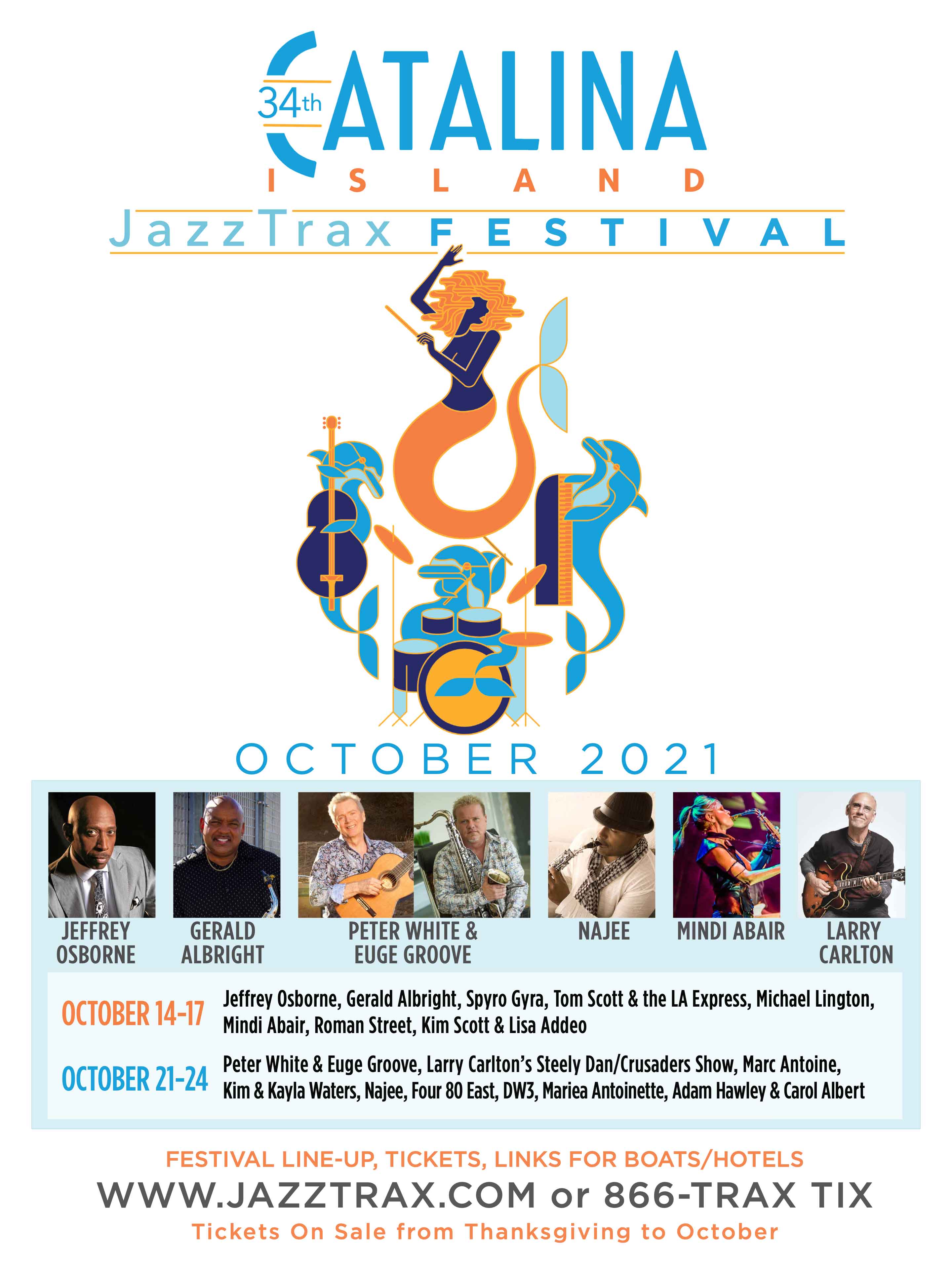 JazzTrax Festival Poster